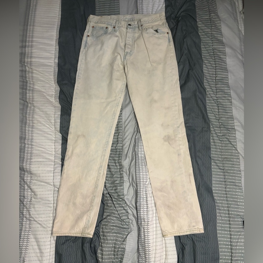Levi’s 501 Vintage Button fly light wash jeans